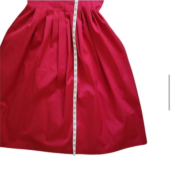 Antonio Melani Red Cocktail Dress size 8 - Picture 8 of 10